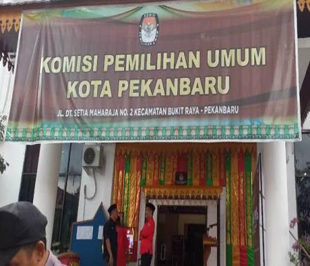 KPU Pekanbaru belum pastikan jadwal debat Calon Walikota Pekanbaru (foto/int)